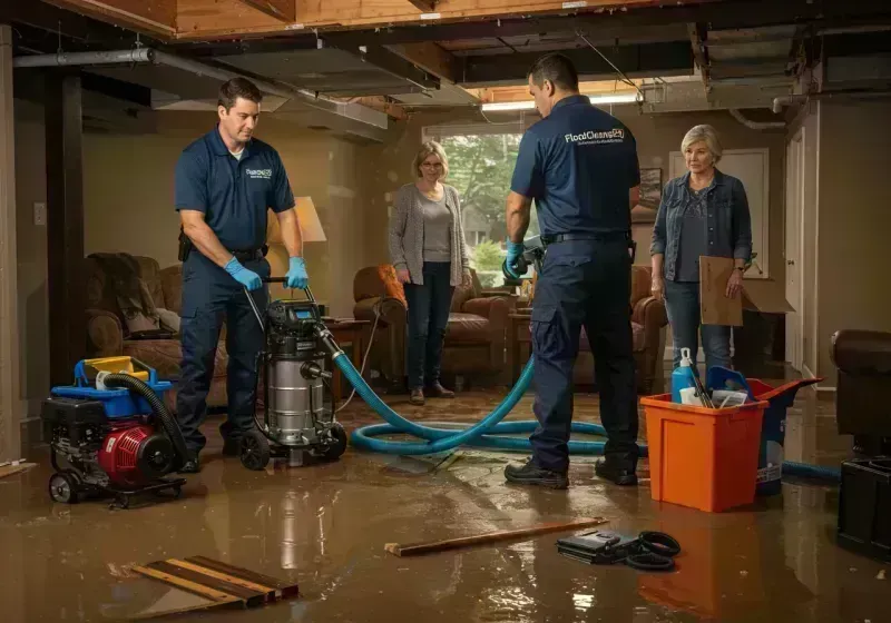 Basement Water Extraction and Removal Techniques process in Ravenna, MI